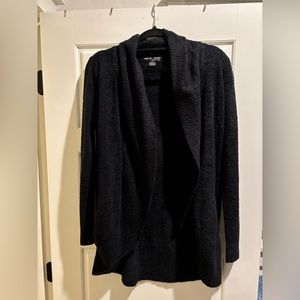 Barefoot Dreams Cozy Chic Open Cardigan Sweater - Size XS/S - Black